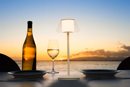 Mantra Fusion K5 Cordless K5 Rechargeable Battery Operated Lantern, 2W LED, 3000K, 230lm, IP54, USB Charging Cable Included, White, 3yrs Warranty