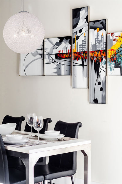 Mantra Fusion Fusion M5710 Bola Pendant 50cm Round 3 x E27, Chrome