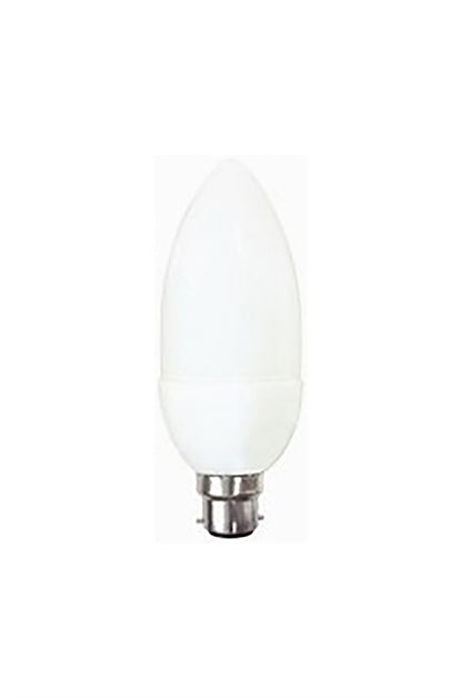 Luxram Extra Mini Sup Candle Extra Mini Supreme Candle B22 5W 2700K Compact Fluorescent Compact