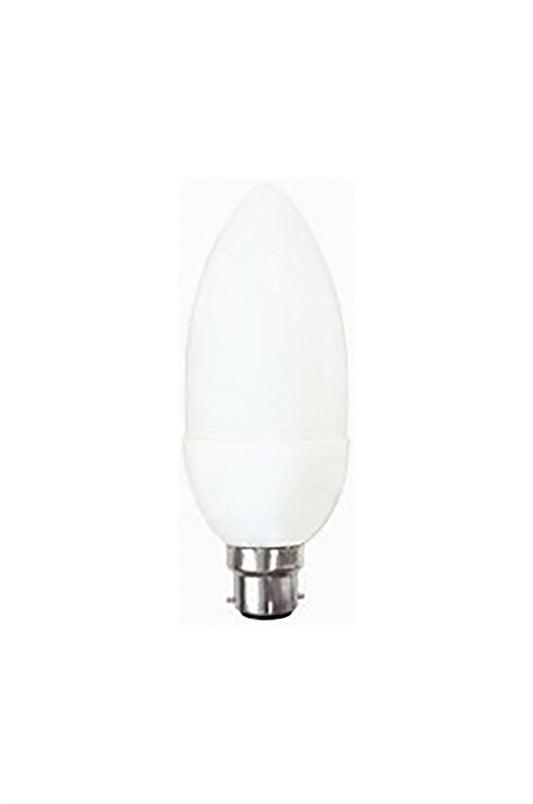 Luxram Extra Mini Sup Candle Extra Mini Supreme Candle B22 5W 2700K Compact Fluorescent Compact
