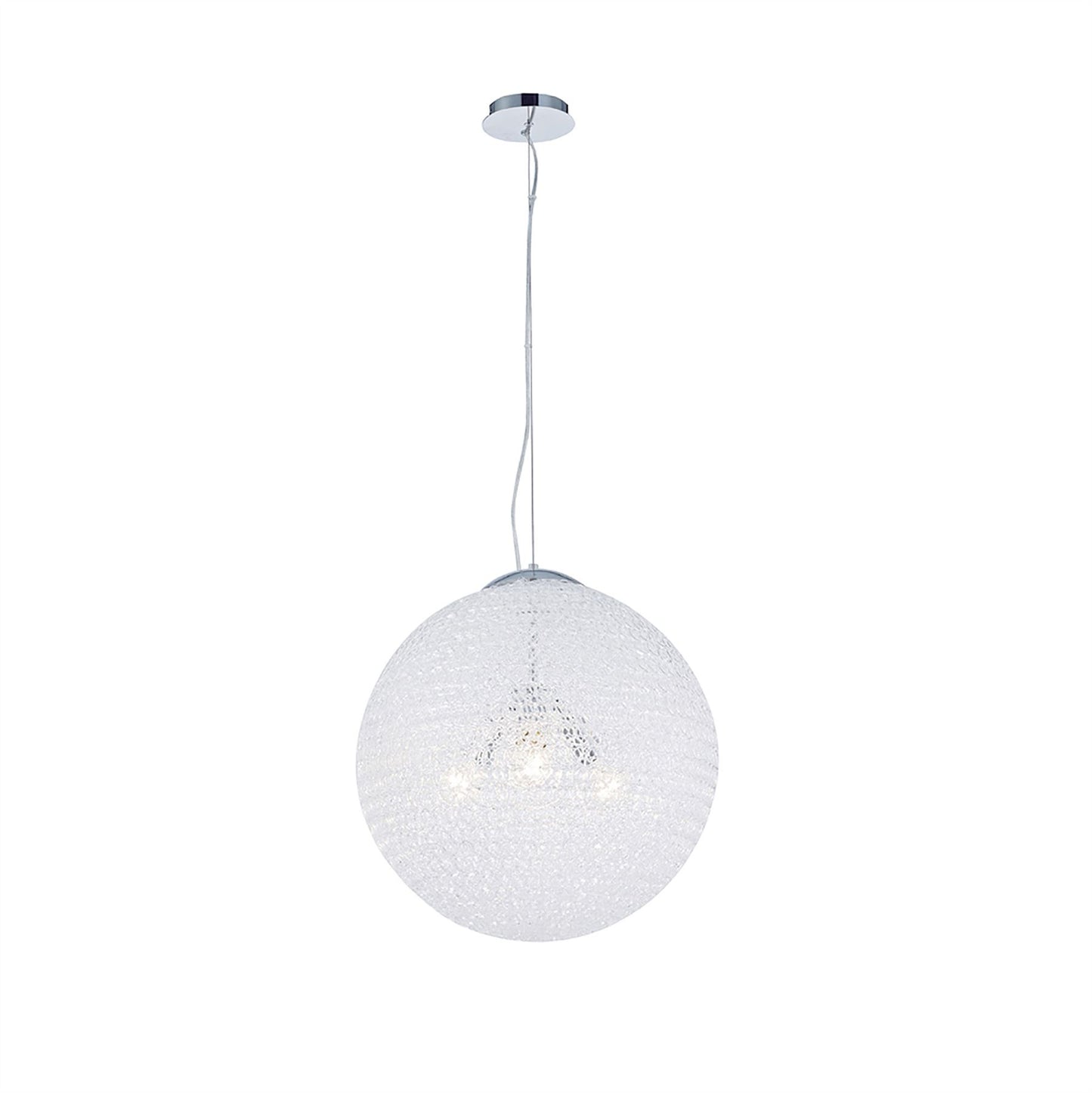 Mantra Fusion Fusion M5710 Bola Pendant 50cm Round 3 x E27, Chrome