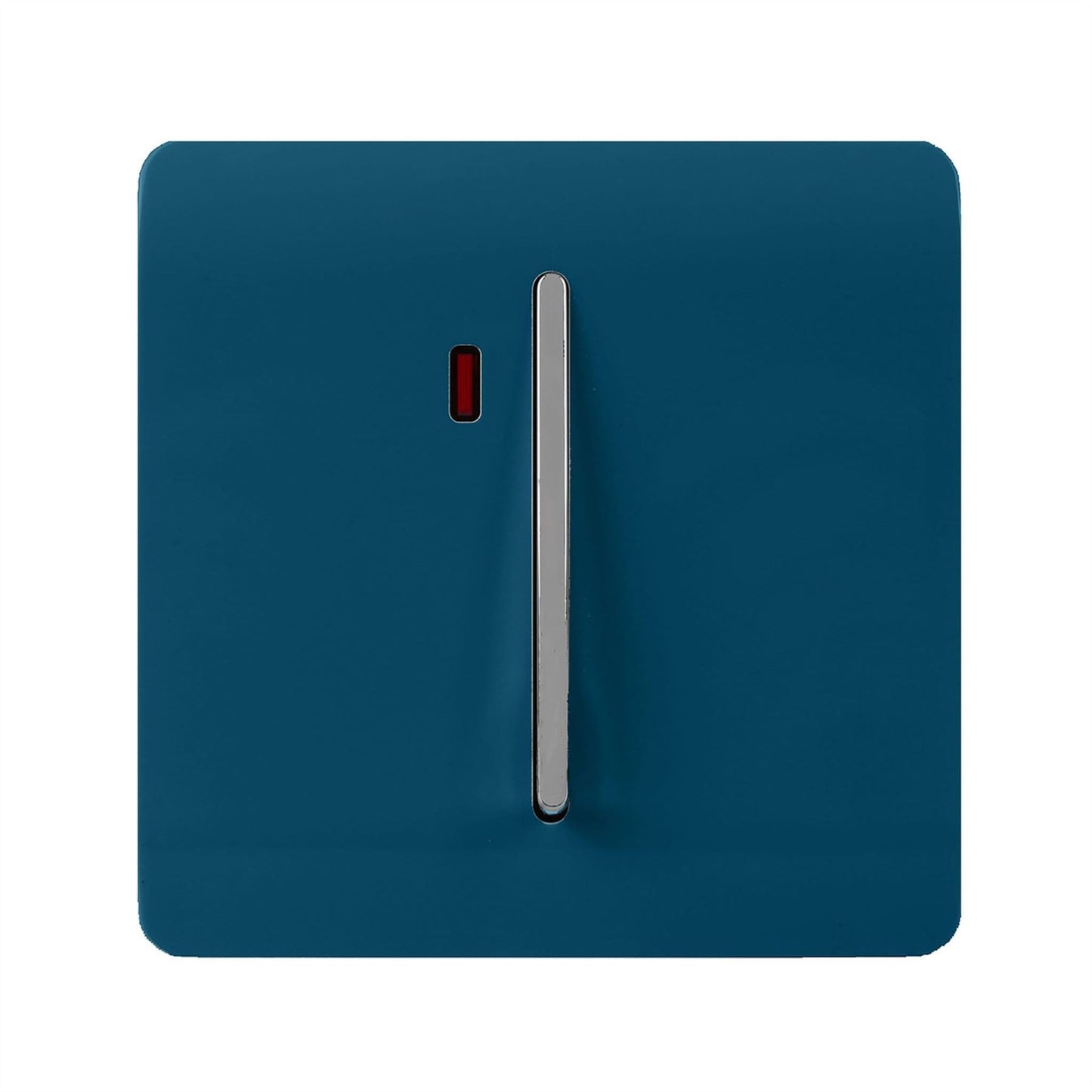 Trendi Artistic Modern Glossy 20 A Tactile Light Switch & Neon Insert Midnight Blue