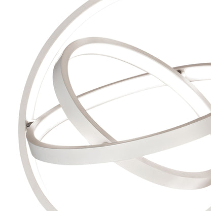 Mantra M5746 Orbital Ceiling Round 35cm, 3 Ring, 40W LED 3000K, 1510lm, White, 3yrs Warranty - M5746 Ceiling