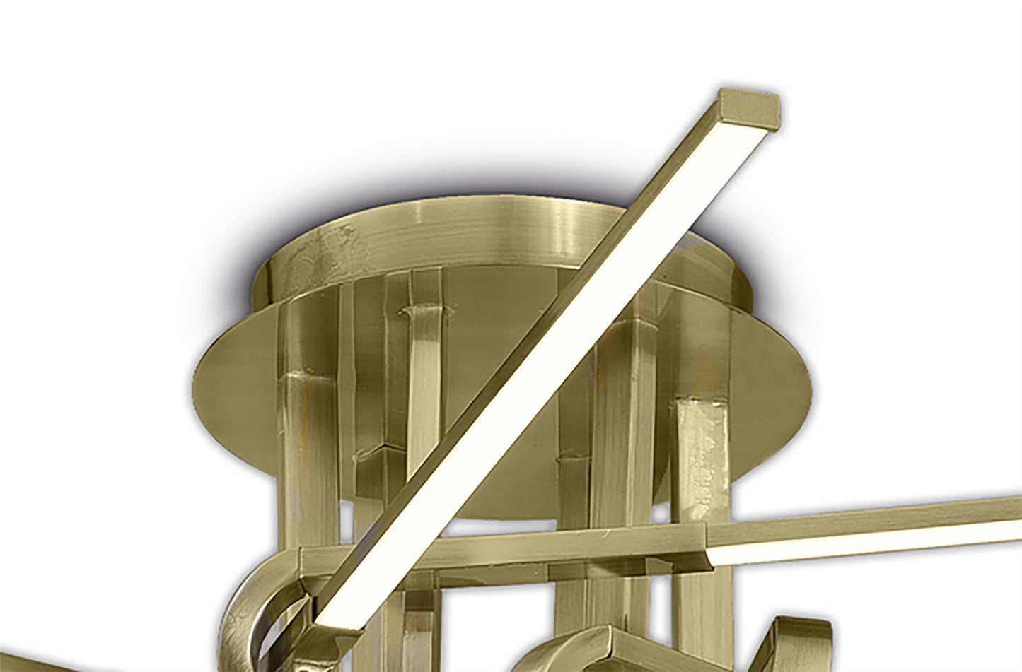 Mantra M6129 Cinto Ceiling 42W LED, 3000K, 3360lm, Antique Brass, 3yrs Warranty - M6129 Ceiling