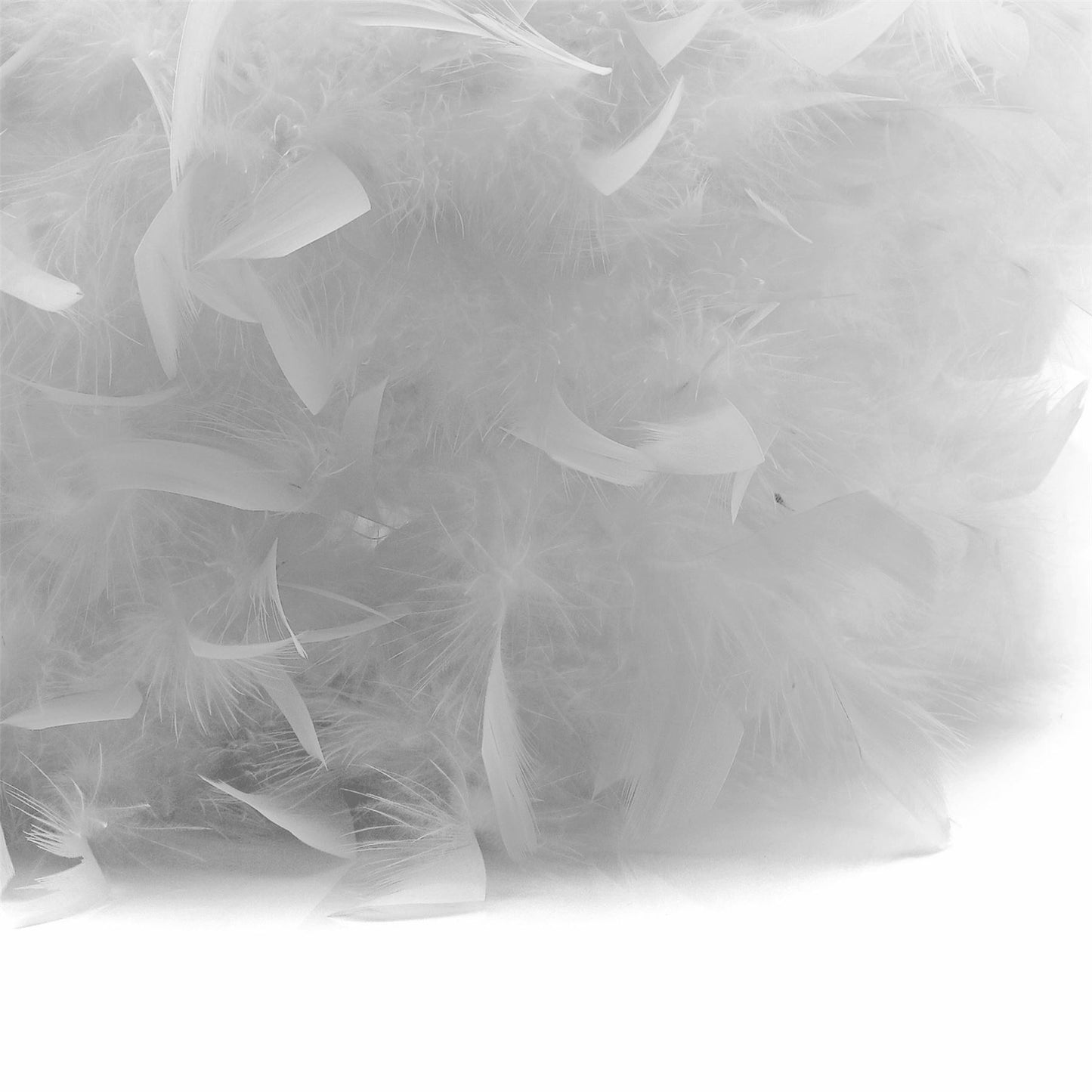 Diyas Arqus Feather Shade White 250mm x 180mm