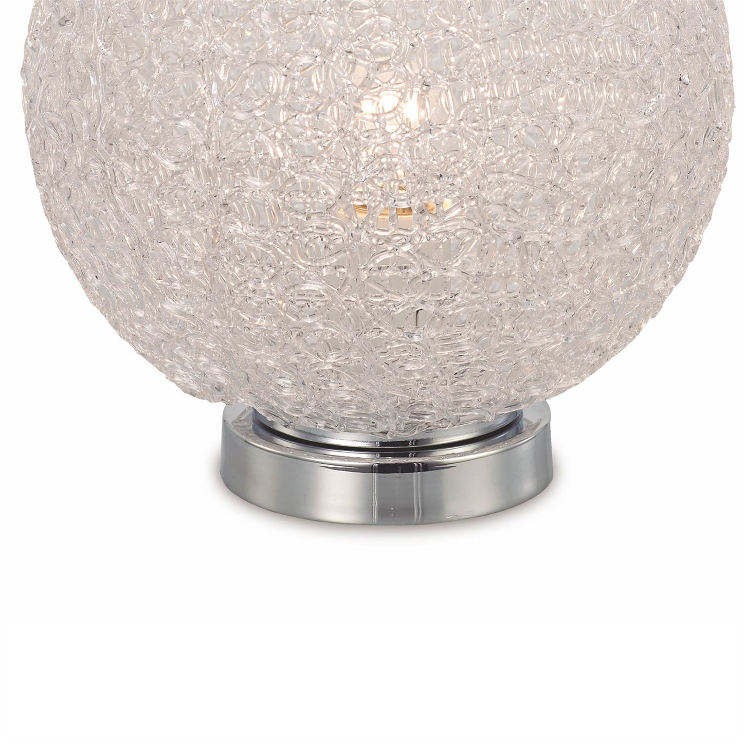 Mantra Fusion Fusion M5713 Bola Table Lamp 20cm Round 1 x E27, Chrome