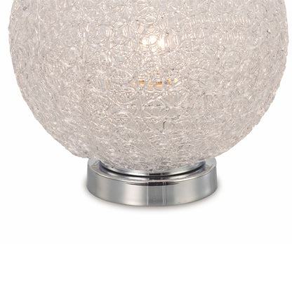 Mantra Fusion Fusion M5713 Bola Table Lamp 20cm Round 1 x E27, Chrome