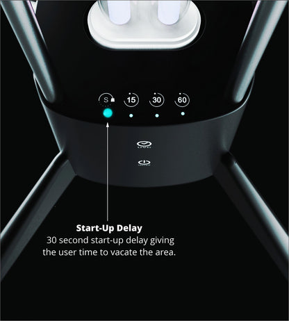 Mantra Fusion Cidal 36W UV-C Germicidal Table Lamp c/w Philips Lamp, **TO BE USED IN VACATED ROOMS ONLY**