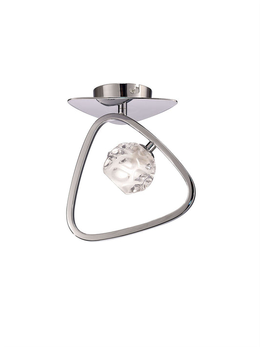Mantra M5016 Lux Ceiling 1 Light G9, Polished Chrome