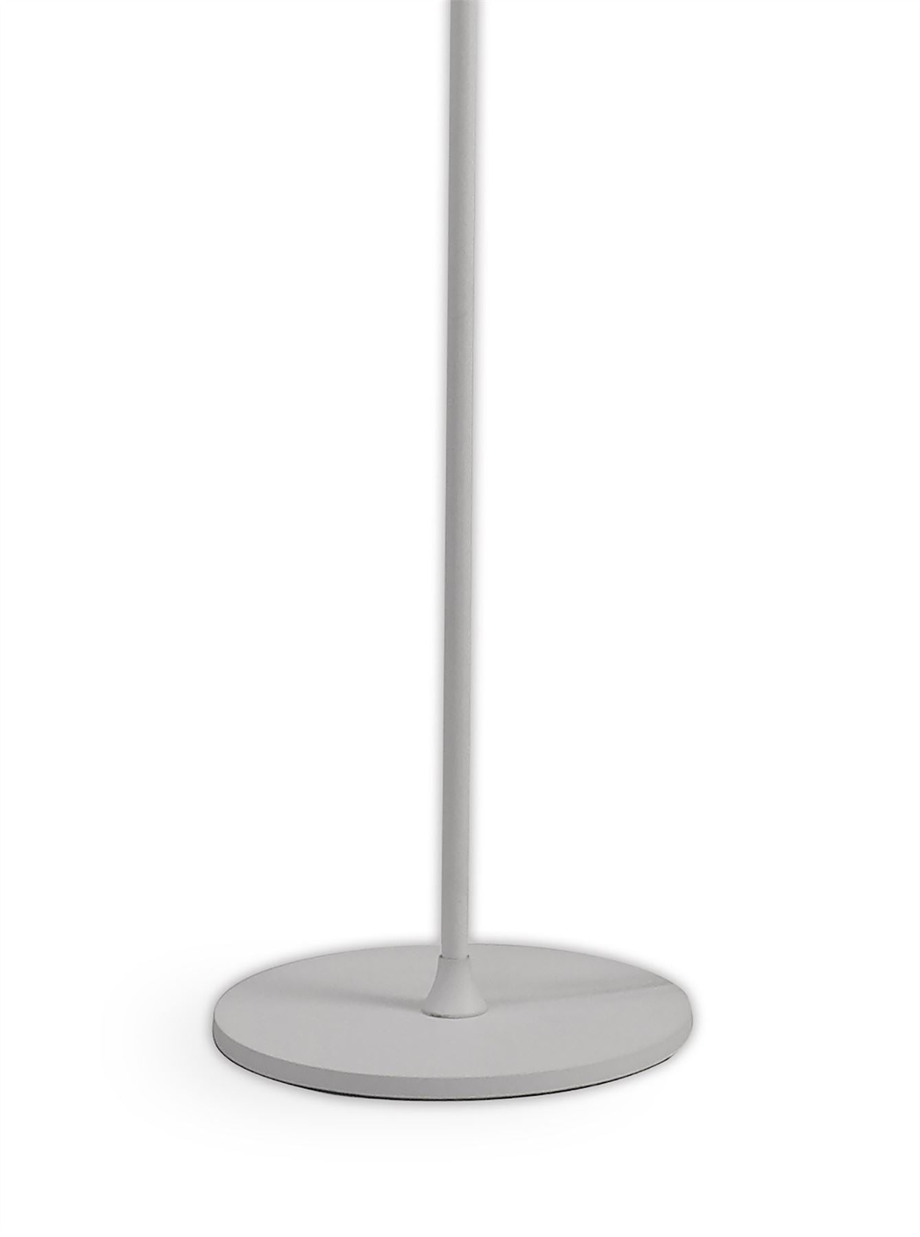 Mantra M6268 Adn 10 Light Floor Lamp 158cm, 30W LED, 3000K, 1650lm, White, 3yrs Warranty