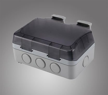Deco Additions, Exterior IP66 2 Gang 13Amp Switched Double Socket - D0591 Wiring