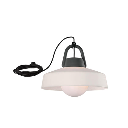 Mantra Fusion M6217 Kinke Pendant, 1 x E27, IP65, Anthracite, 2yrs Warranty