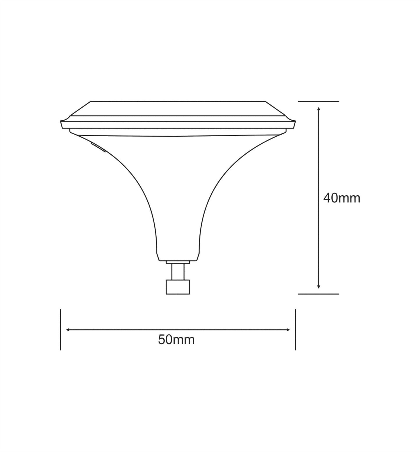 Luxram 2020 LED GU10 Dimmable 4.5W Natural White 4000K 330lm LED
