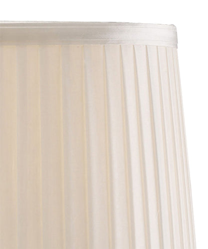 Diyas Willow Fabric Shade White 260/300mm x 190mm