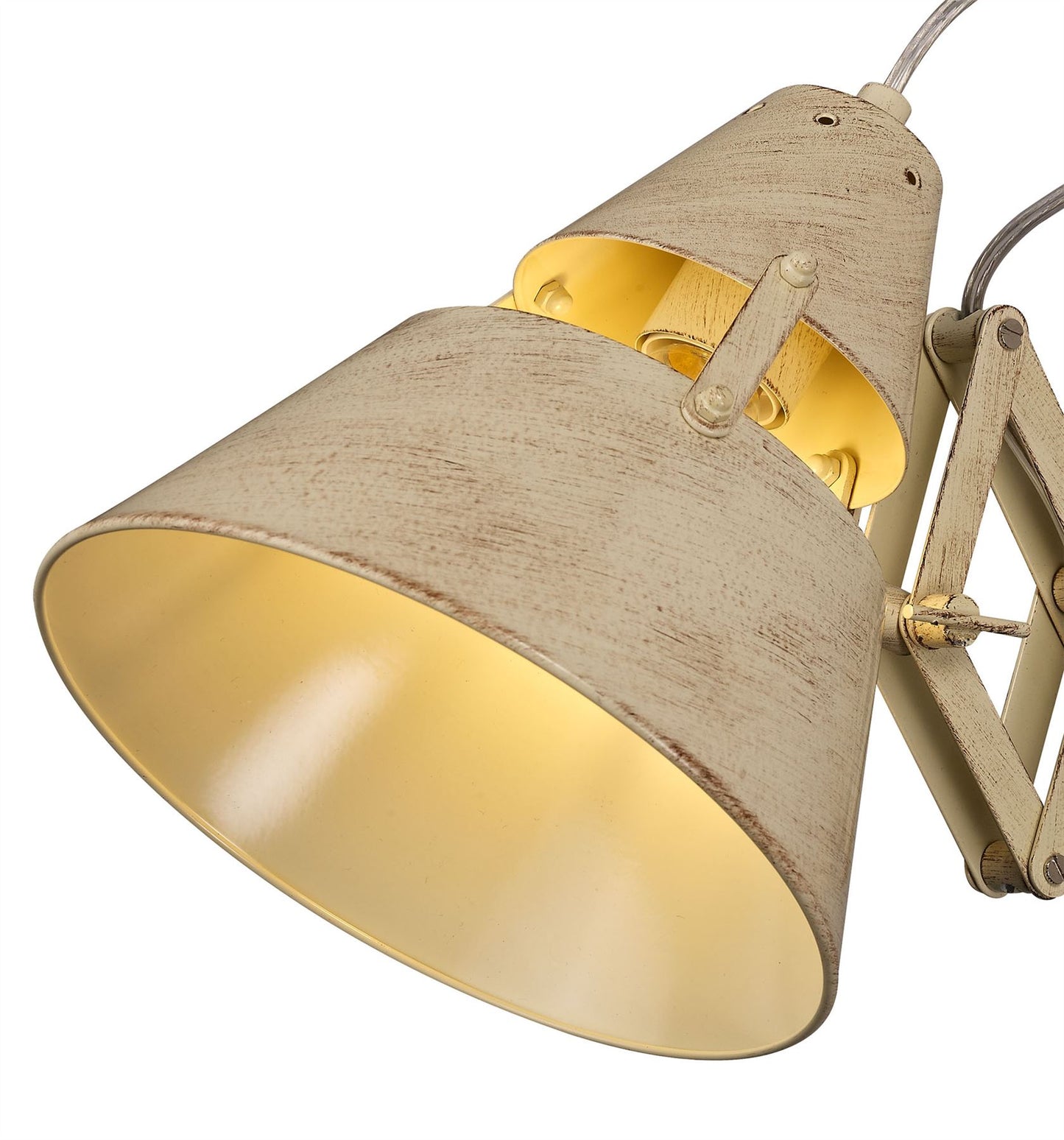 Mantra M5434 Industrial Wall Light 1 Light 40W E27, Sand Metal