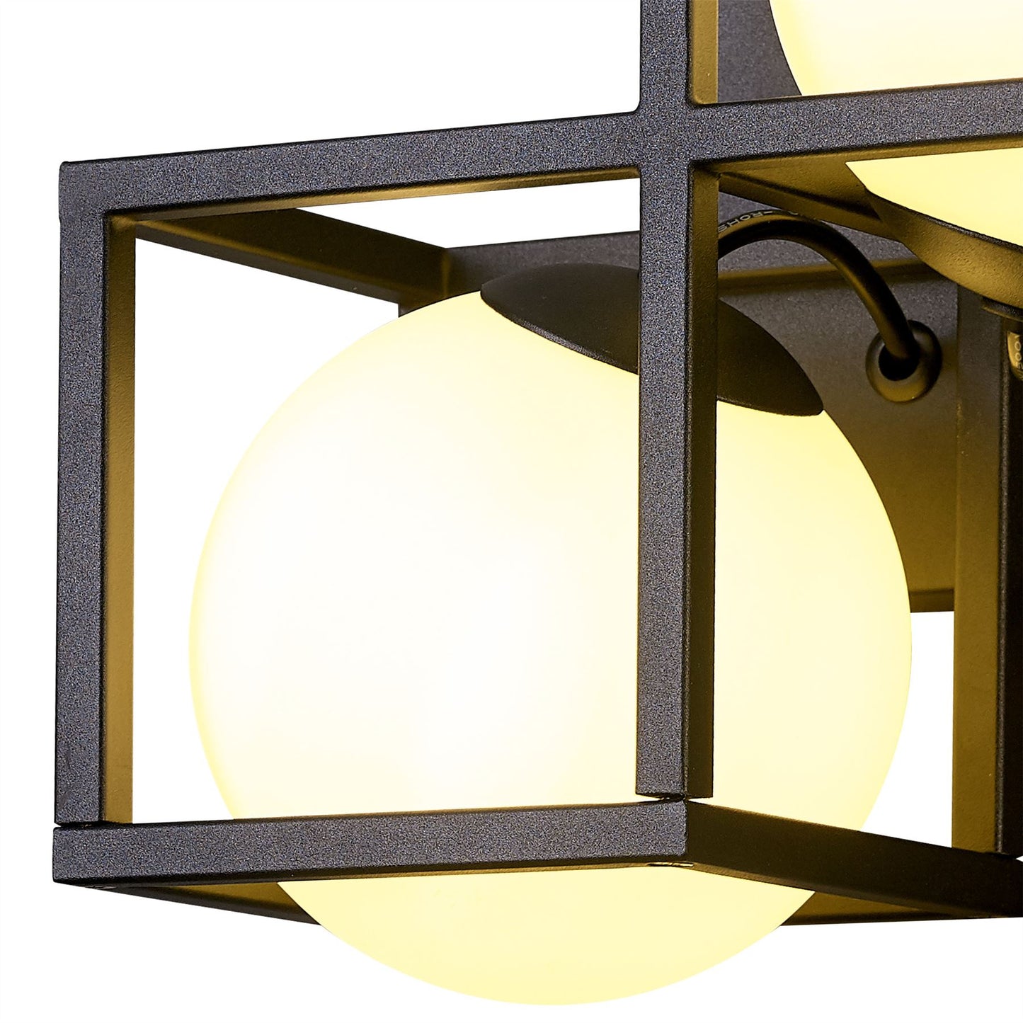 Mantra Desigual Wall Light, 2 Light G9, Matt Black