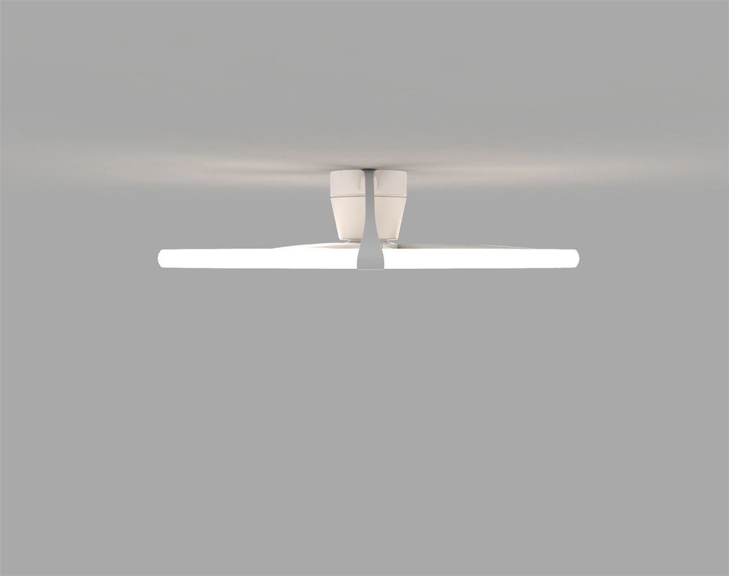 Nepal 105cm 75W LED Dimmable Light With Built-In 35W DC Reversible Fan, White Finish c/w Remote Control, APP & Alexa/Google Voice Control, 7200lm