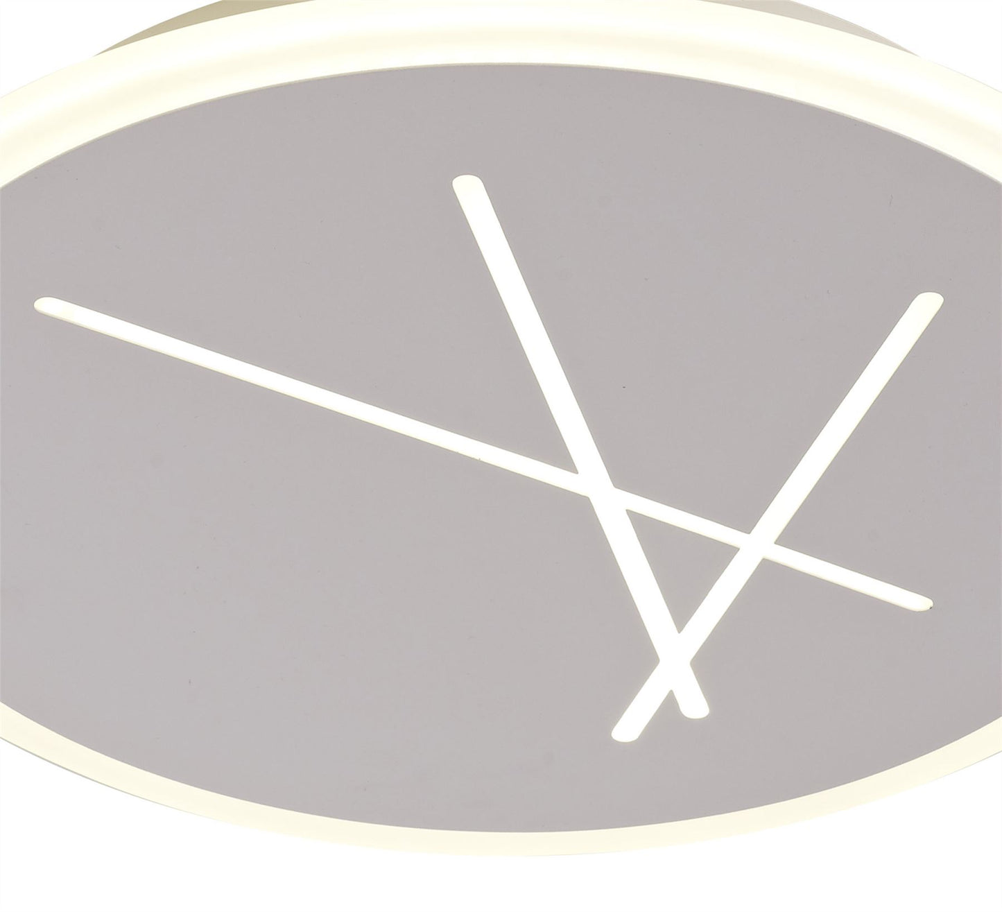 Mantra Fusion Kenzo 37.2cm Ceiling 37cm Round, 30W LED, 4000K, 2100lm, Sand White, 3yrs Warranty Ceiling