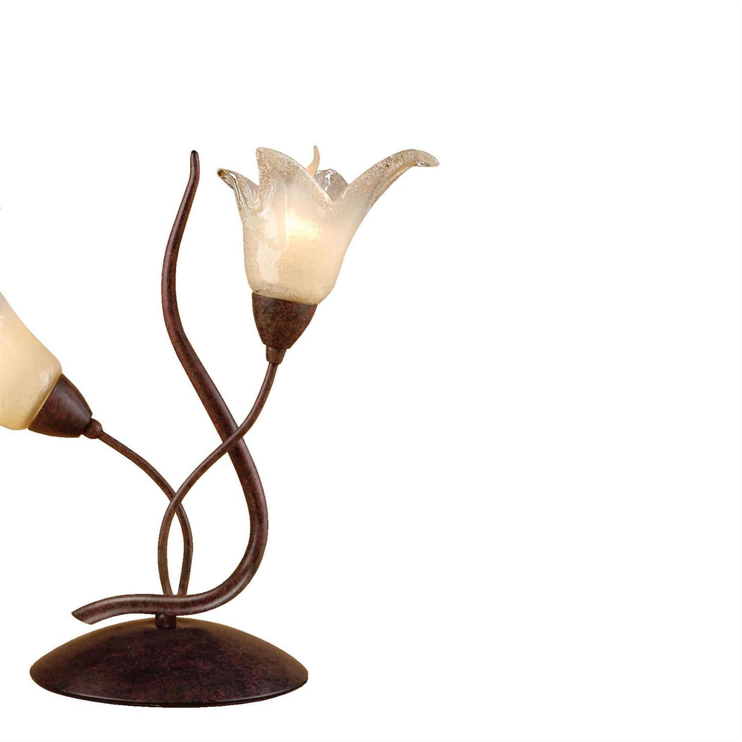 Mantra (0024 006) Florida Table Lamp 2 Light E14, Brown/Black Oxide