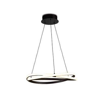 Mantra M5810 Infinity Brown Oxide Pendant 42W LED 2800K, 3400lm, Brown Oxide/White Acrylic, 3yrs Warranty