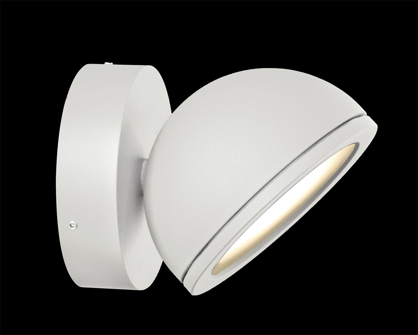 Mantra Everest Wall Light, 1 x GX53 (Max 10W, Not Included), IP54, White, 2yrs Warranty