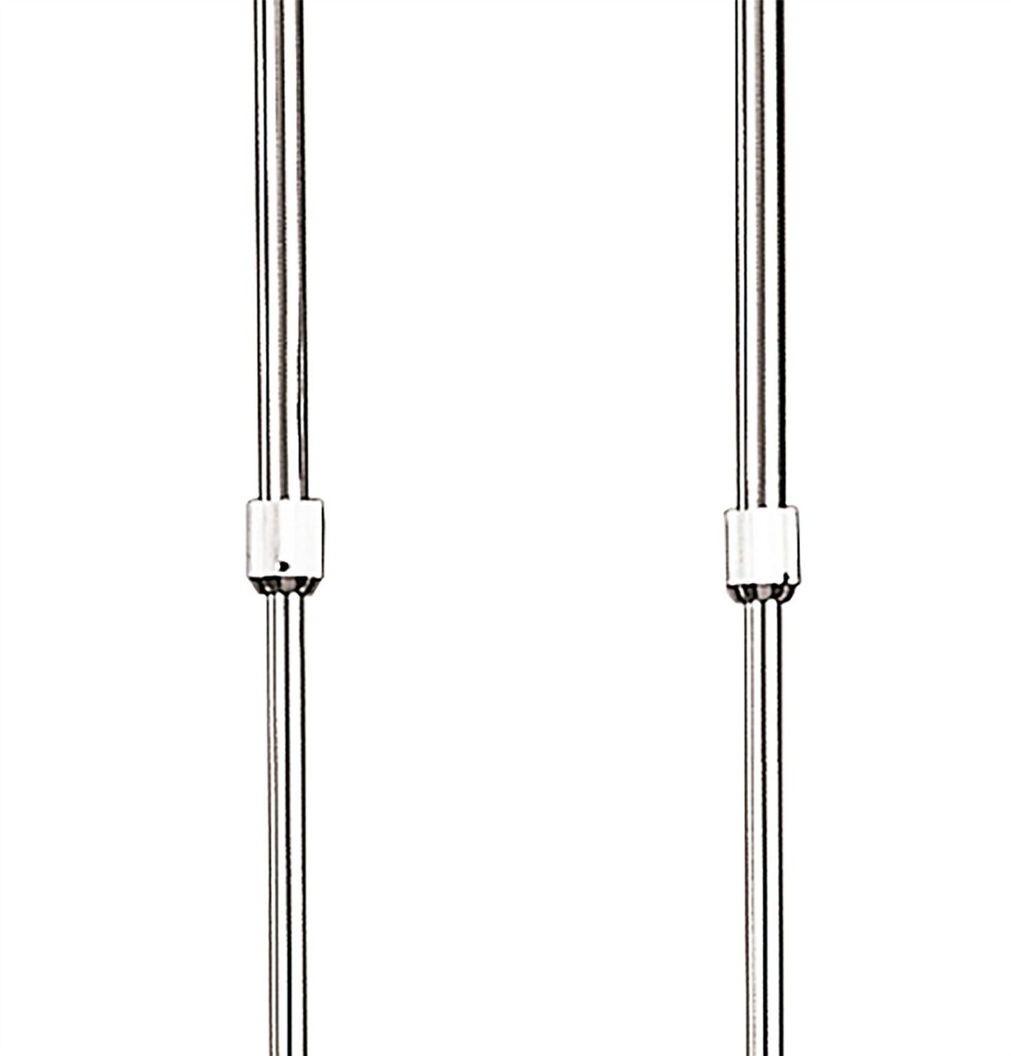 Mantra Dali Telescopic Pendant Line 5 Light G9, Polished Chrome
