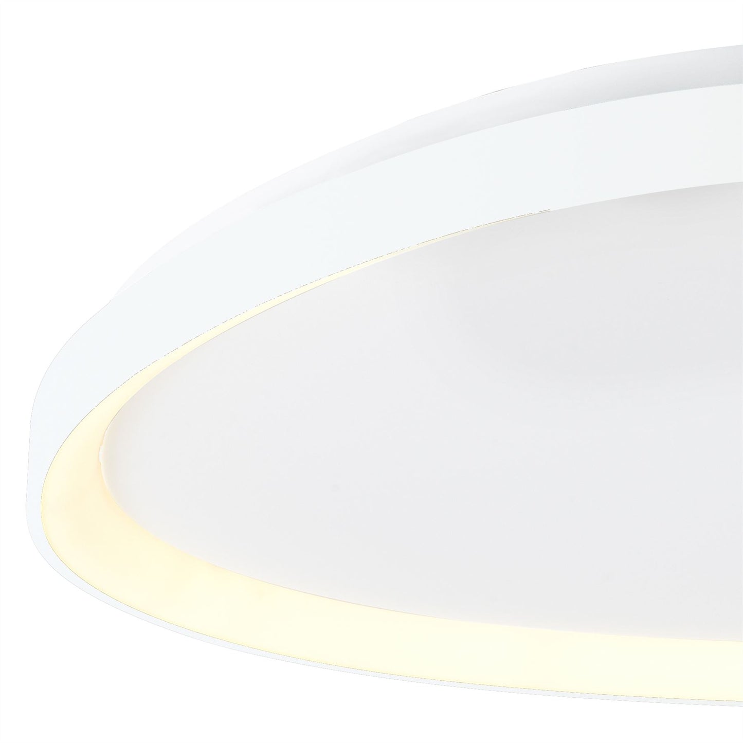 Mantra Fusion Niseko Triangular Ceiling 61cm 48W LED, 3000K, 2900lm, White, 3yrs Warranty Ceiling