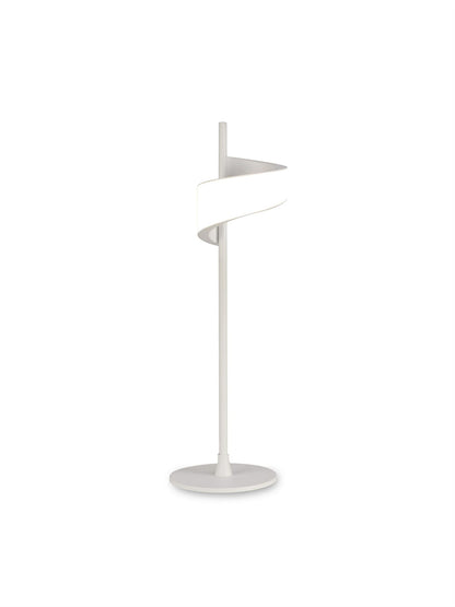 Mantra Tsunami 1 Light Table Lamp, 6W LED, 3000K, 450lm, Sand White, 3yrs Warranty
