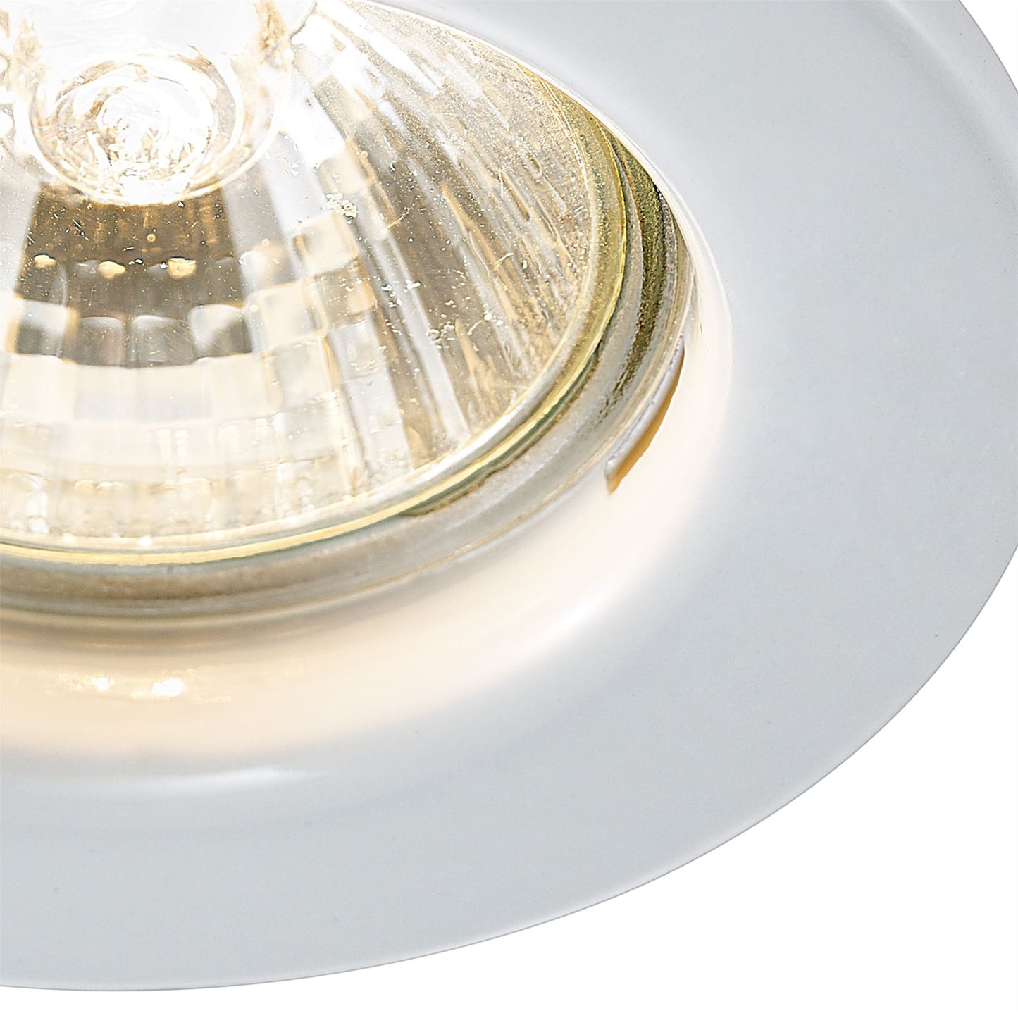 Deco Hudson GU10 Fixed Downlight White (Lamp Not Included), Cut Out: 60mm
