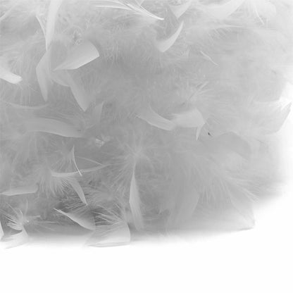 Diyas Arqus Feather Shade White 330mm x 200mm