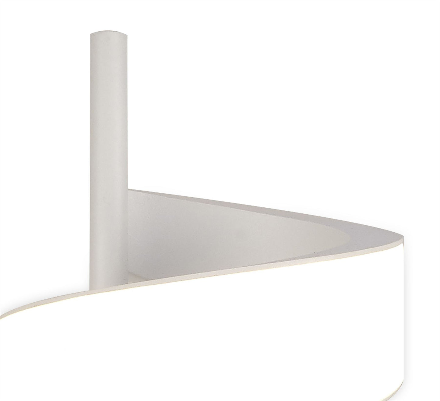 Mantra Tsunami 1 Light Table Lamp, 6W LED, 3000K, 450lm, Sand White, 3yrs Warranty