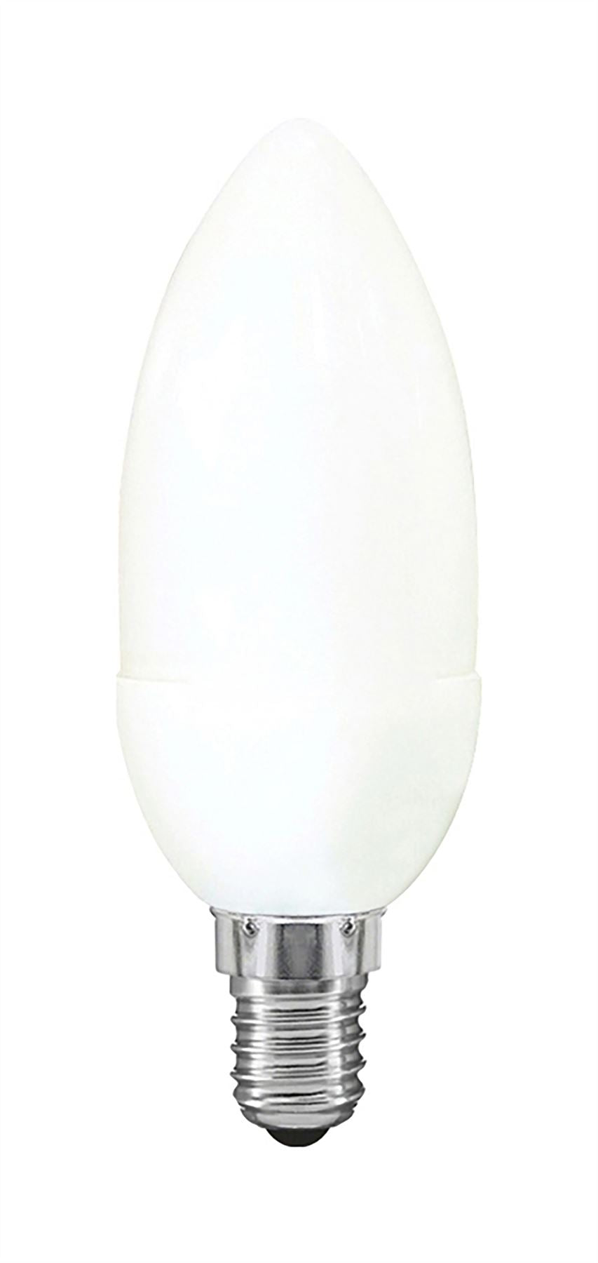 Luxram Extra Mini Sup Candle Extra Mini Supreme Candle E14 9W 2700K Compact Fluorescent Compact