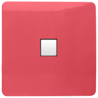 Trendi Artistic Modern Glossy Tactile Telephone Socket Strawberry