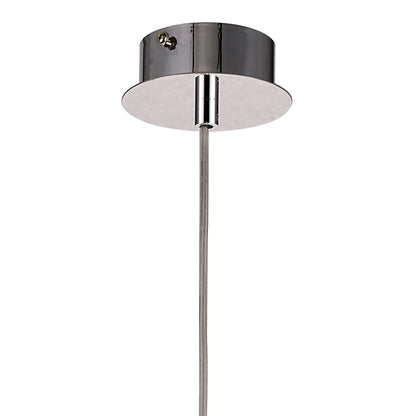 Diyas Camden 10cm Single  1 Light G9 Polished Chrome/Mosaic Glass/Crystal Ceiling Pendant Light Fitting
