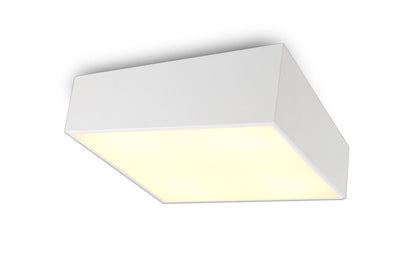 Mantra M6160 Mini Ceiling 60cm Square, 8 x E27 (Max 20W), White - M6160 Ceiling