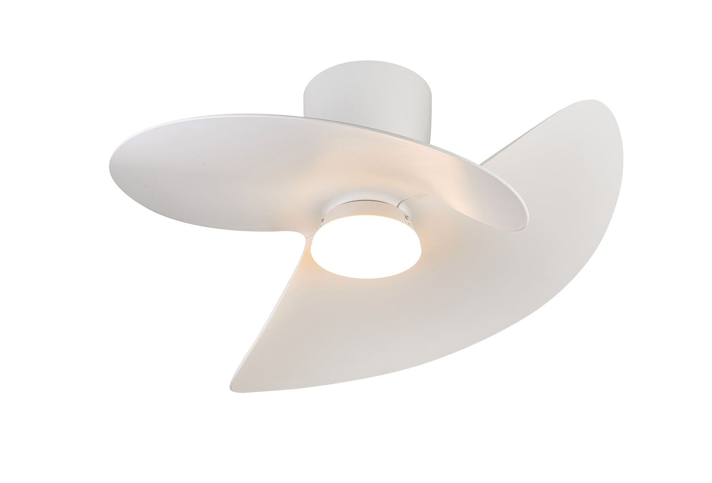 Ona 70cm 18W LED Dimmable Ceiling Light With Built-In 30W DC Fan, 3000-5000K Remote Control, 3600lm, White, 5yrs Warranty