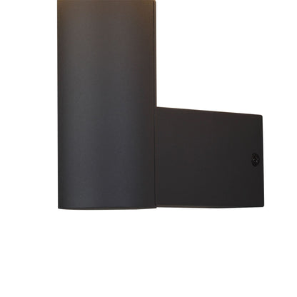 Mantra Fusion Cerler Wall Light, 10W LED, 3000K, 700lm, IP54, Anthracite, 3yrs Warranty