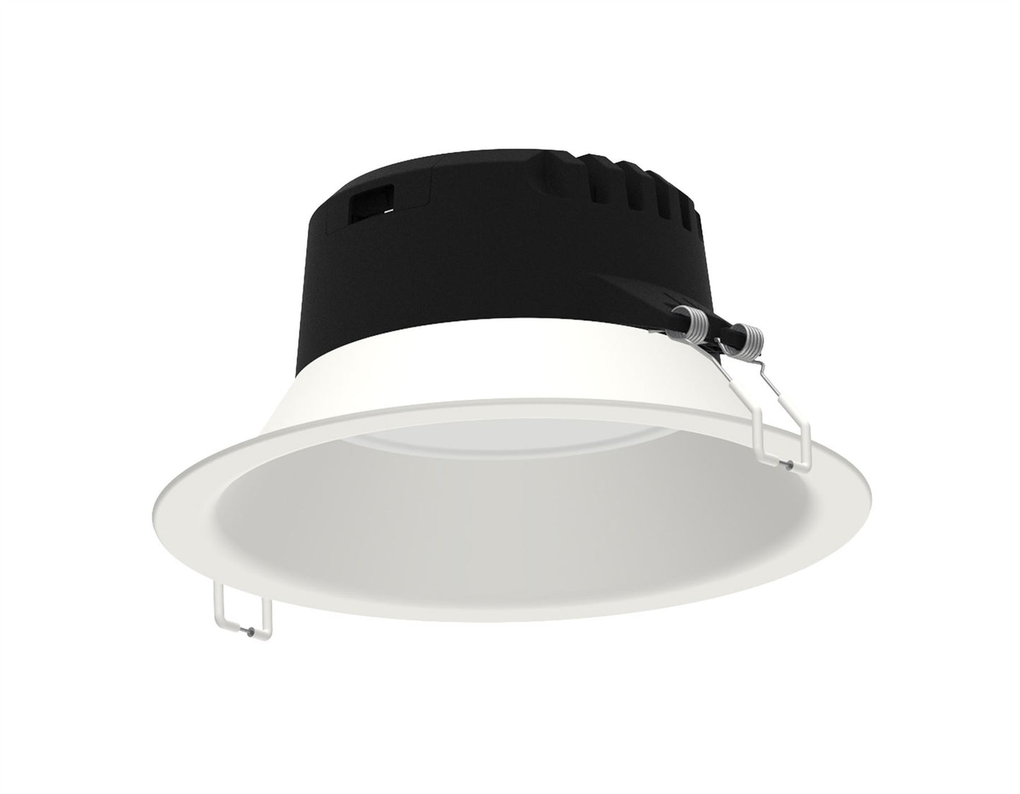 Mantra Fusion Fusion M6395 Medano Round 23.3cm, LED Downlight, 21W, 3000K, 1900lm, White, Cut Out 206mm, 3yrs Warranty