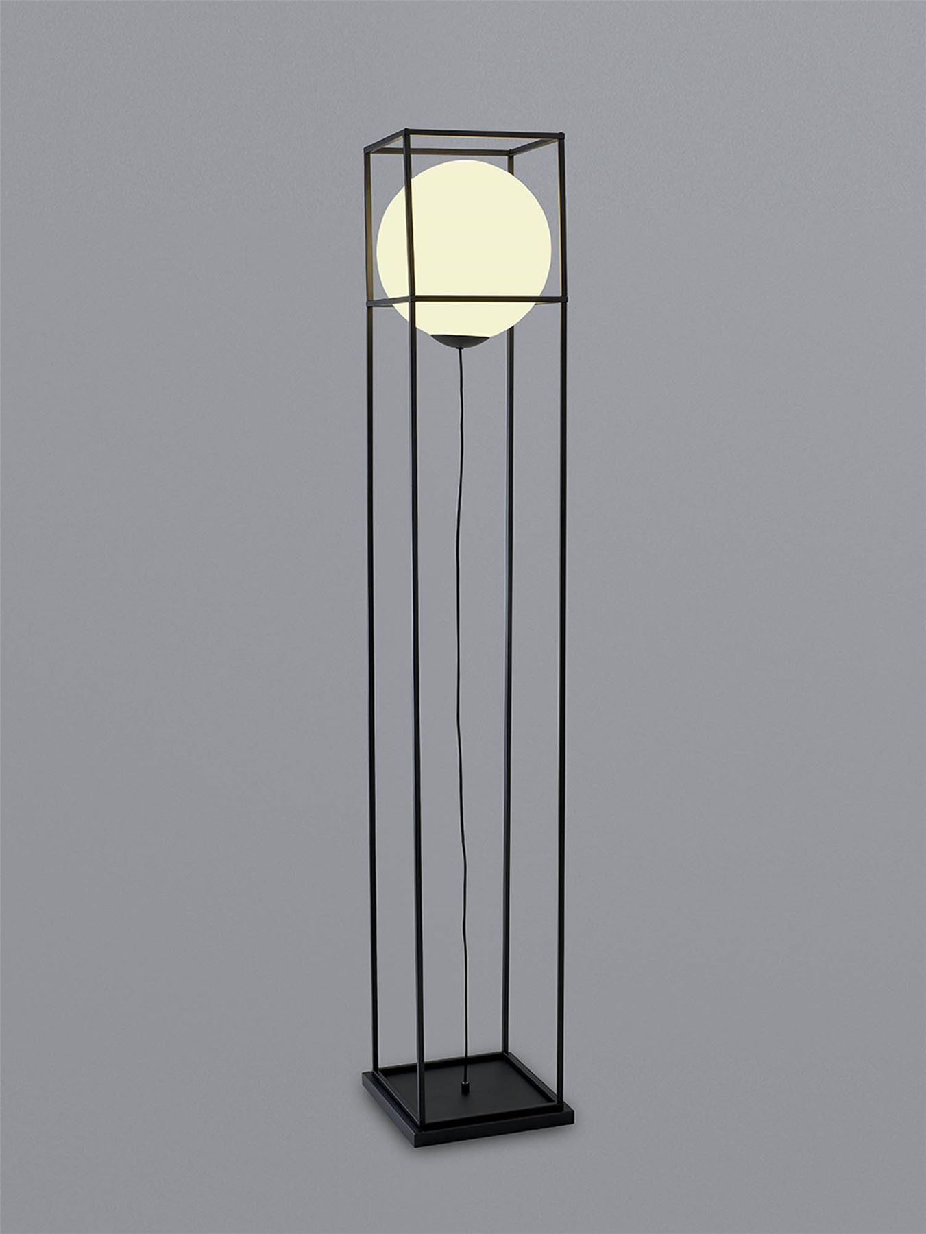 Mantra Desigual Large Floor Lamp, 1 Light E27, Matt Black