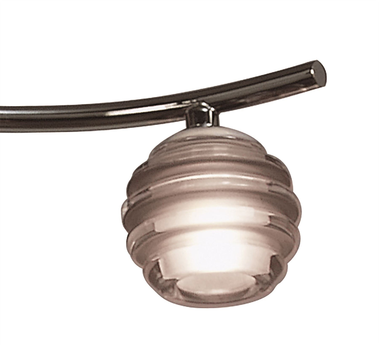 Mantra Sphere 59.3cm Semi Flush 4 Light G9, Black Chrome