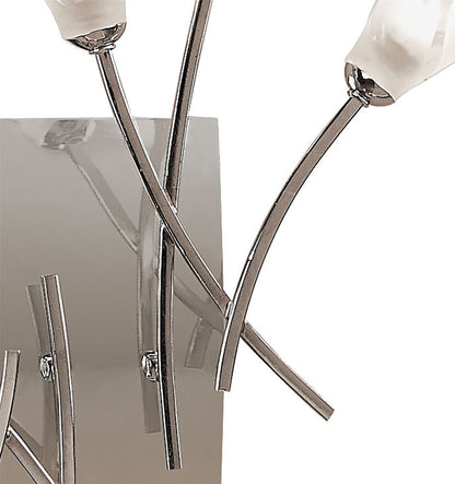 Mantra Pietra Ceiling/Wall Switched 6 Light G9, Polished Chrome