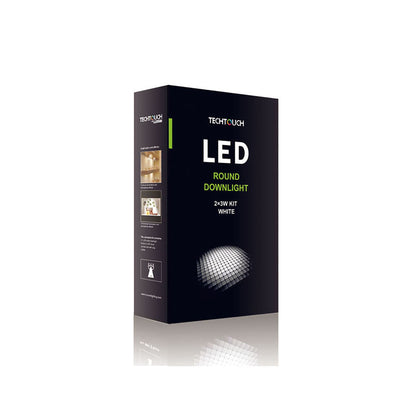 Techtouch Tech Downlight LED Adjustable Downlight 2x3W Kit 30°