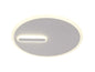 Mantra Fusion Clock 37.2cm Ceiling 37cm Round, 30W LED, 4000K, 2100lm, Sand White, 3yrs Warranty Ceiling