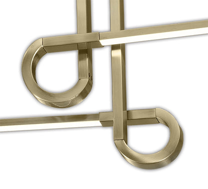 Mantra M6127 Cinto Ceiling 20W LED, 3000K, 1600lm, Antique Brass, 3yrs Warranty - M6127 Ceiling
