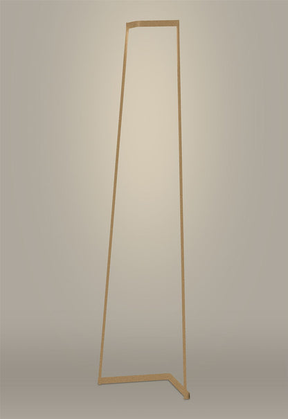 Mantra Minimal Floor Lamp, 20W LED, 3000K, 1500lm, Gold, 3yrs Warranty