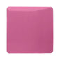 Trendi Artistic Modern Glossy Tactile Single Blanking Plate Pink