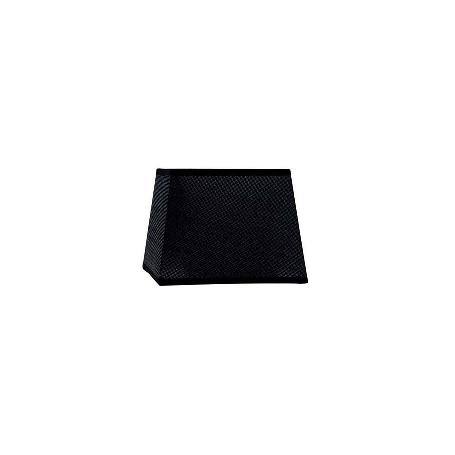 Mantra M5325 Habana Black Square Shade 240/240x 165mm, Suitable for Table Lamps