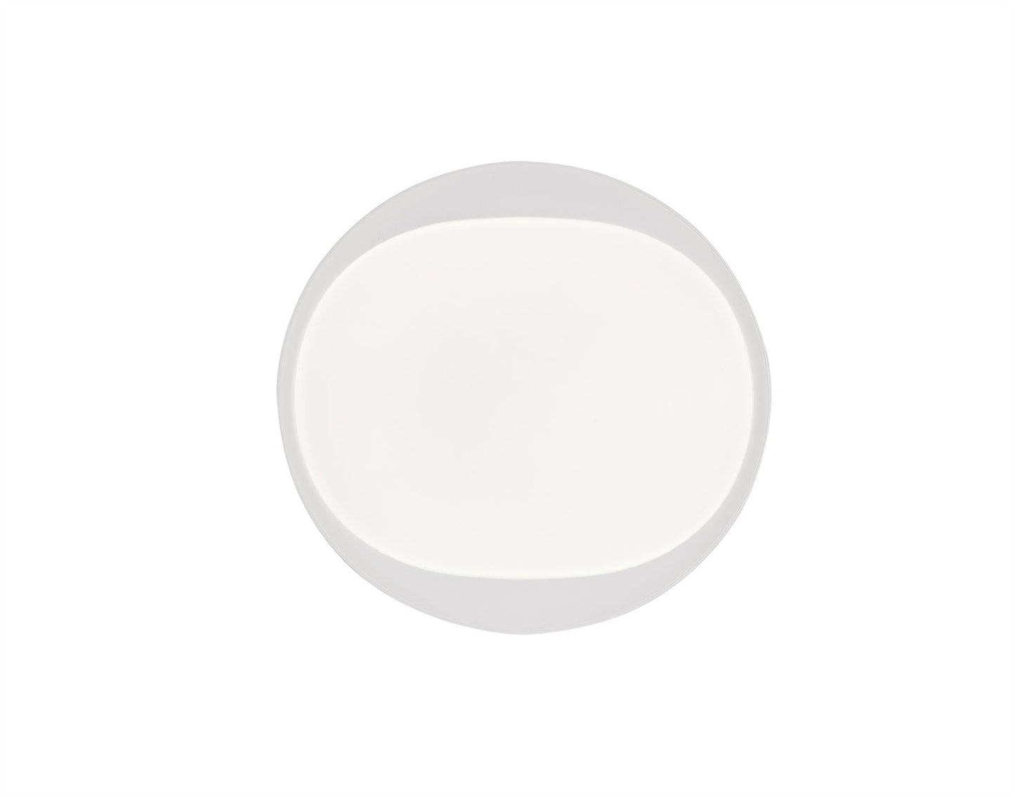 Mantra Fusion Box 41.5cm Dimmable Ceiling Light, 24W LED with Remote Control 3000K-6000K, 900lm, White, 3yrs Warranty