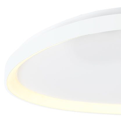 Mantra Fusion Niseko Triangular Ceiling 42cm 35W LED, 3000K, 2300lm, White, 3yrs Warranty Ceiling