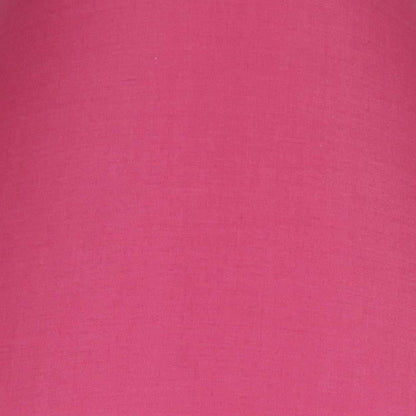 Oaks Lighting S501/8 Cotton Coolie Lampshade 200mm - Reversable Gimbal Light Shade - Hot Pink